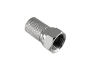 Preview: DINIC Aufdreh F-Stecker für 7,3mm Kabel, Polybag, 10 Stck.